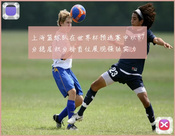 上海篮球队在世界杯预选赛中以87分稳居积分榜首位展现强劲实力